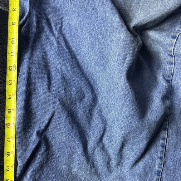 Harbor Bay Men’s Relaxed Jeans 56x30 Medium Wash Cotton Denim - Picture 11 of 13